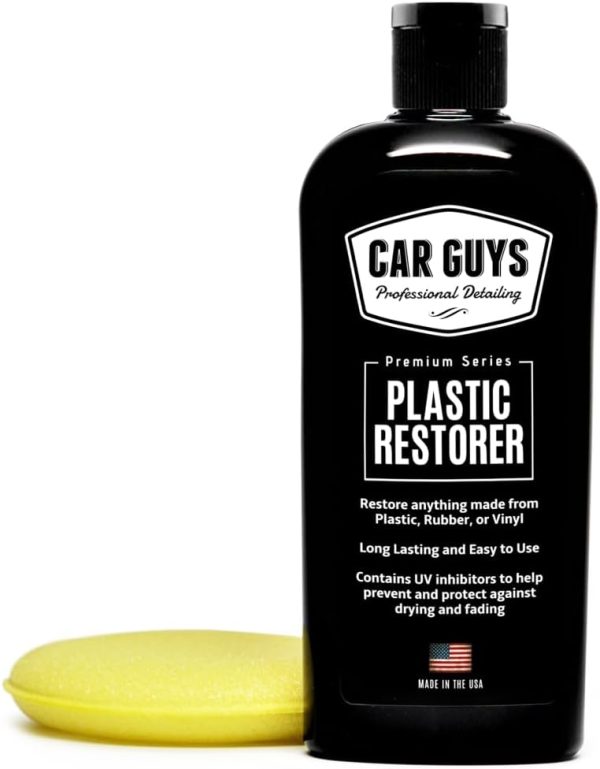 CAR GUYS Plastic Restorer | Bring Plastic, Rubber, and Vinyl Back to Life!