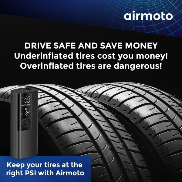 Airmoto Tire Inflator Portable Air Compressor - Image 3
