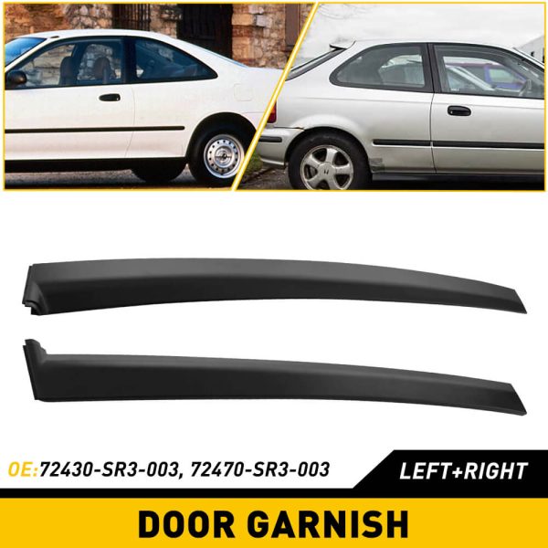 1992-1995 Honda Civic 2/3 Door Coupe & Hatchback LH/RH Door Pillar Trim