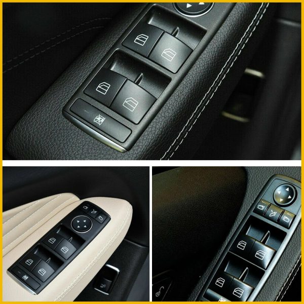2PCS Master Window Switch Button Cover Cap For Mercedes-Benz  X164,W164,W251 etc. - Image 2