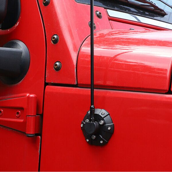 ABS Antenna Base Cover Trim Replacement for 2007-2021 Jeep Wrangler JK/JL/JT - Image 2