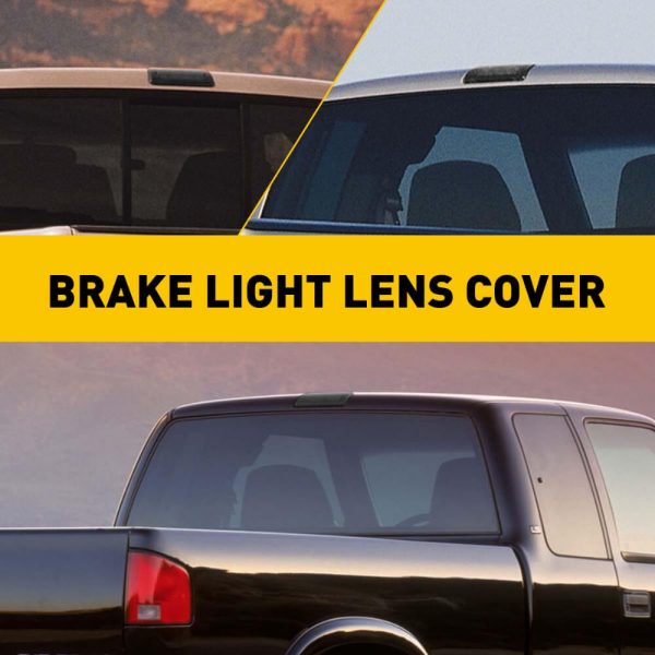 AUXITO 3rd Brake Light Lens Cover Fits 1994-2004 Chevy S-10, GMC Sonoma (Extended Cab Only) - Image 3