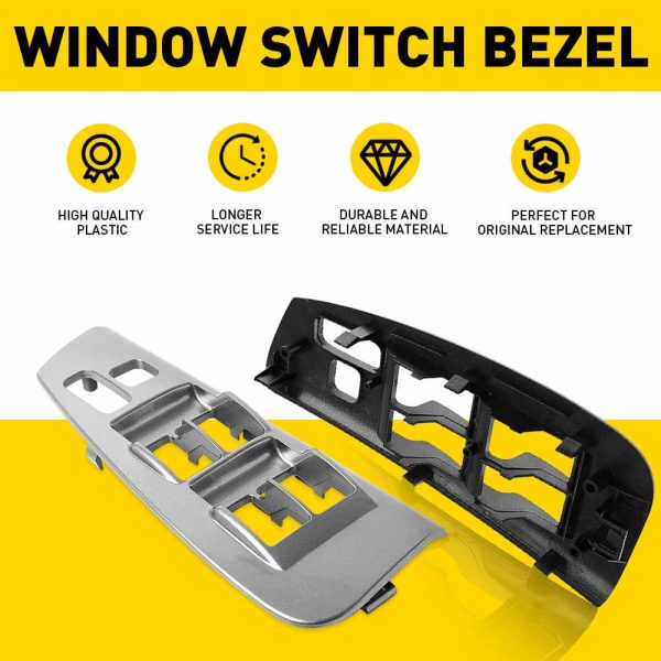 Driver Side Window Switch Bezel Plate For 2003-2008 Toyota Matrix, Pontiac Vibe etc. - Image 5