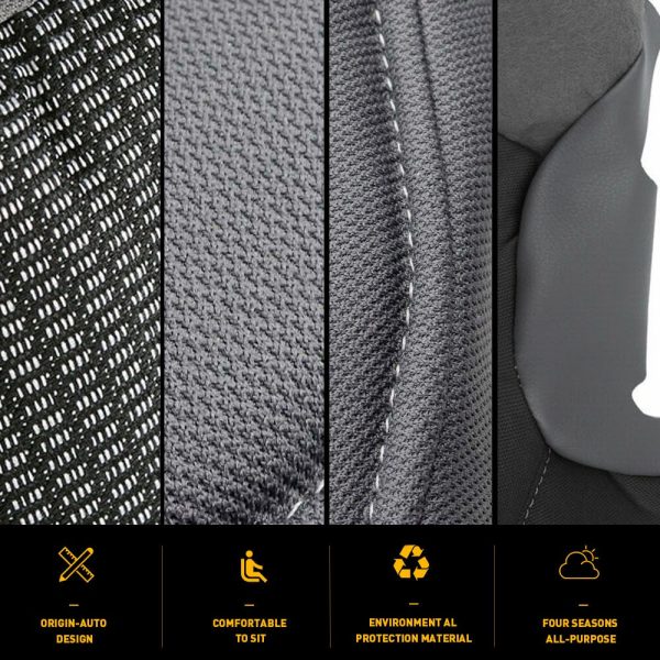 For 2009 - 2012 Dodge Ram 1500 2500 3500 4500 5500 Driver Side Bottom Cloth Seat Cover - Image 4
