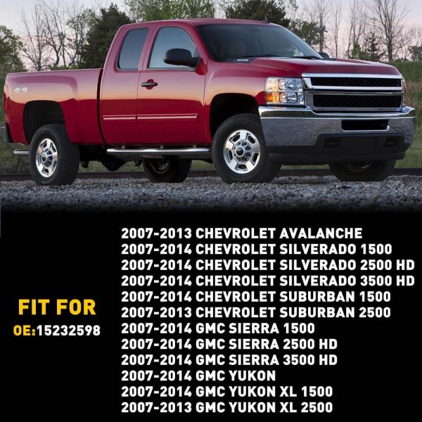 Front Left and Right Seat Recliner Handle Fit for 07-14 Chevrolet, GMC Models - Image 2
