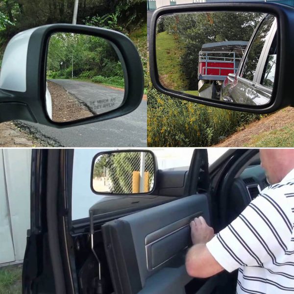 Heated Mirror Glass for 2010-2019 Dodge Ram 1500 2500, 2019 Ram 1500 Classic (Left & Right) - Image 4