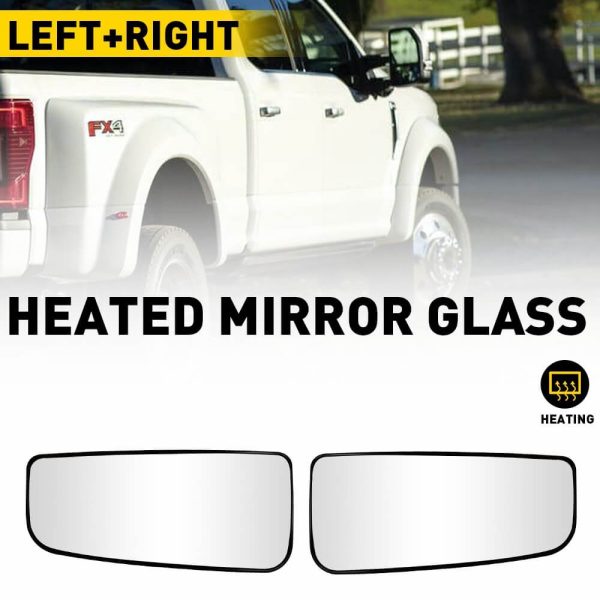 Heated Mirror Glass for 2015-2021 Ford F150 Models, 2017-2022 Ford F250 F350 F450 F550 SD -Upper and Lower Mirror Glass - Image 17