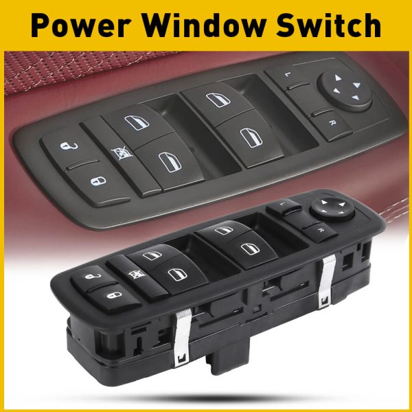 Master Power Window Control Switch for Chrysler 200, Dodge Dart, Jeep Cherokee 13+8pin