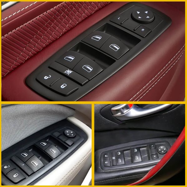 Master Power Window Control Switch for Chrysler 200, Dodge Dart, Jeep Cherokee 13+8pin - Image 2
