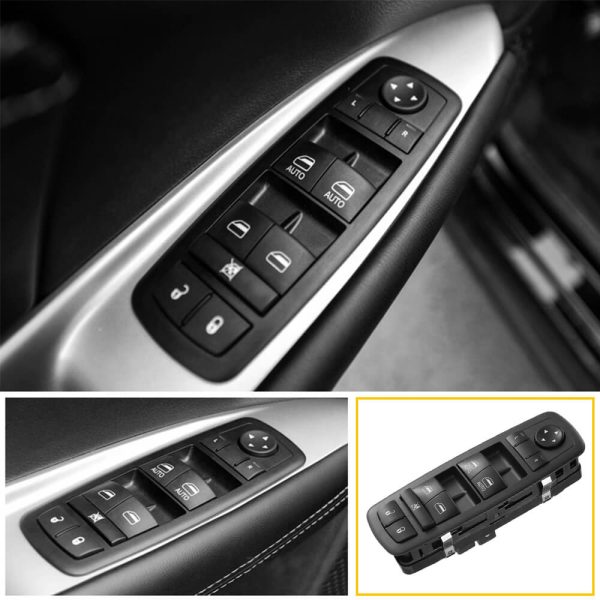 Master Power Window Door Switch For Chrysler Dodge Charger Ram 4-Door 11 PIN - Image 2