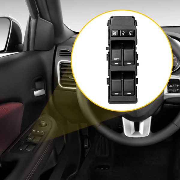 Master Power Window Switch, Car Window Switch Button For Chrysler 300 Dodge Avenger Dakota Jeep Compass Patriot 7+6 Pin - Image 2