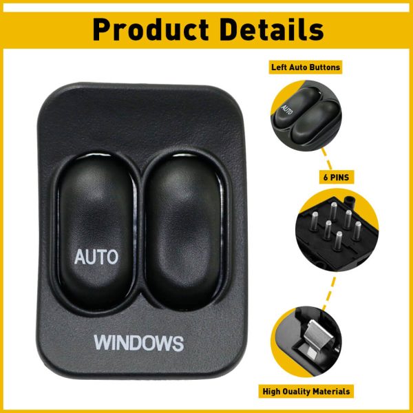 Master Power Window Switch For 1995-2007 Ford Ranger Models 6Pin - Image 5