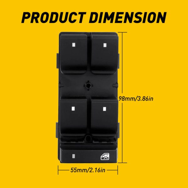 Master Power Window Switch for Chevy GMC Buick 6+8 Pins - Image 5