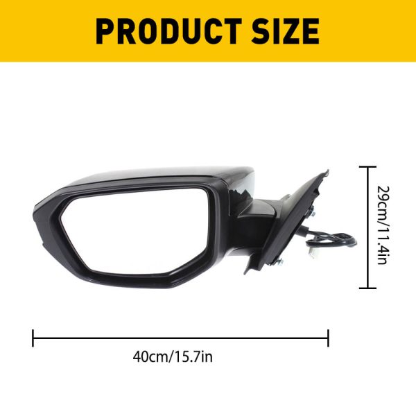OEM Side View Mirror Replacement for 2016-2021 Honda Civic DX LX Driver Side & Passnger Side - Image 11