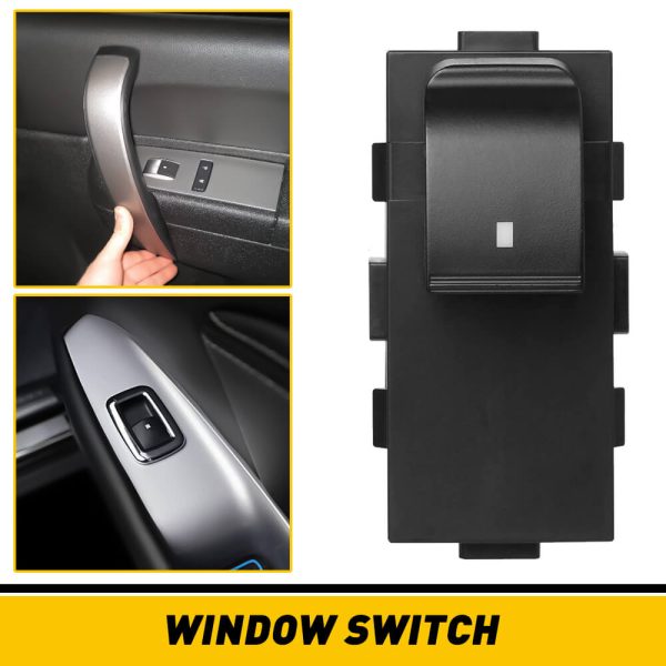 Power Window Switch For Chevrolet, GMC, Buick Lucerne Models 8 Pin (Passenger Side/ Rear Side)