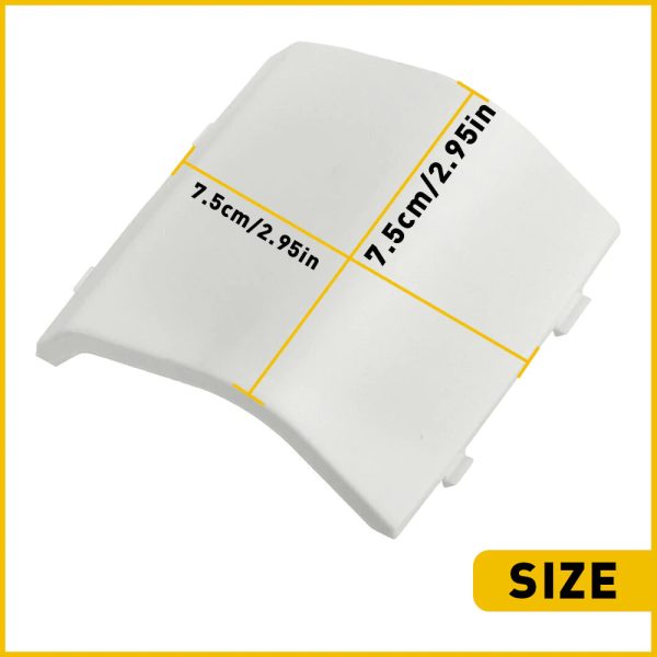 White Interior Overhead Dome Light Cover For Ford, Mercury, Lincoln Models - Image 7